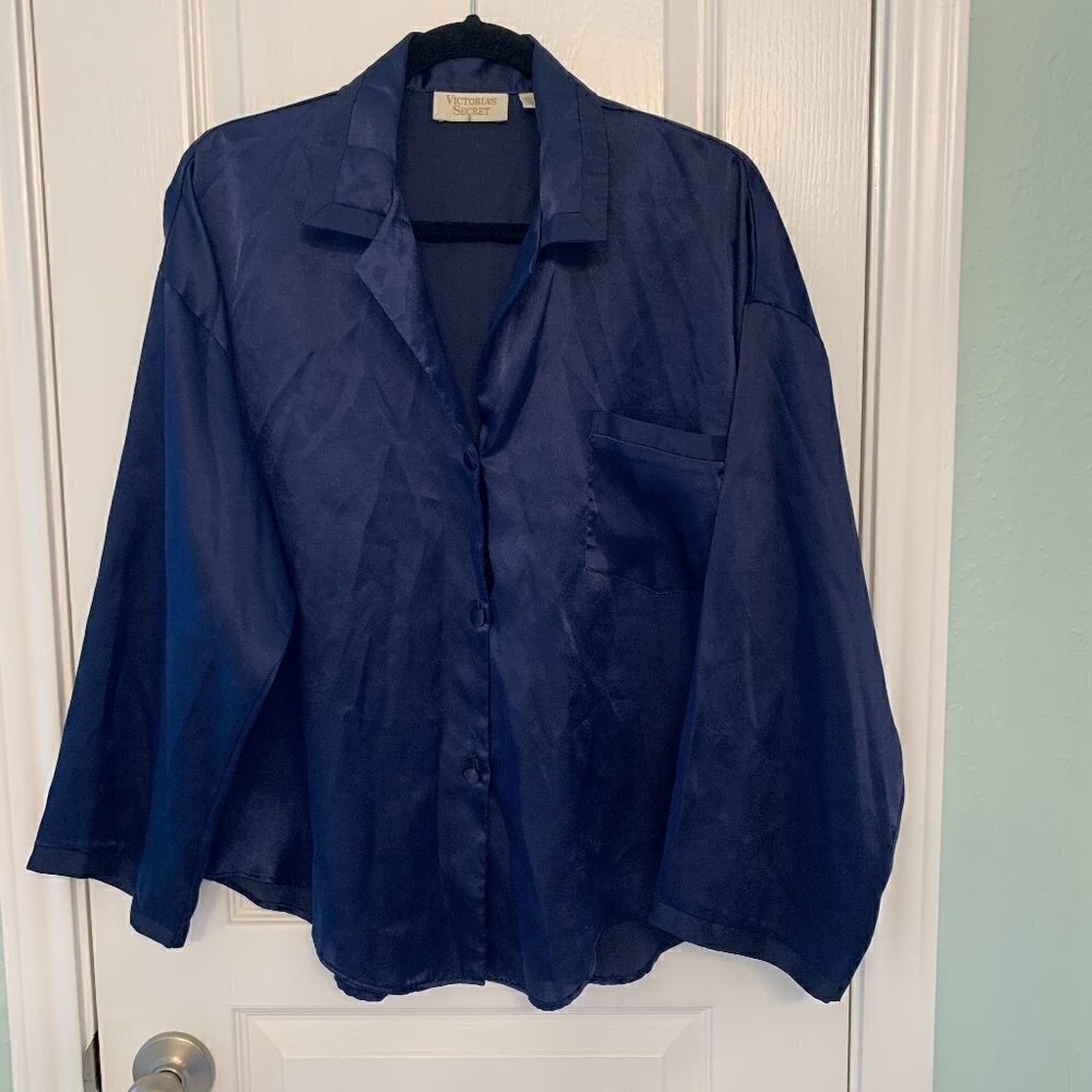 Victoria's Secret Vintage Gold Label Pajama Top